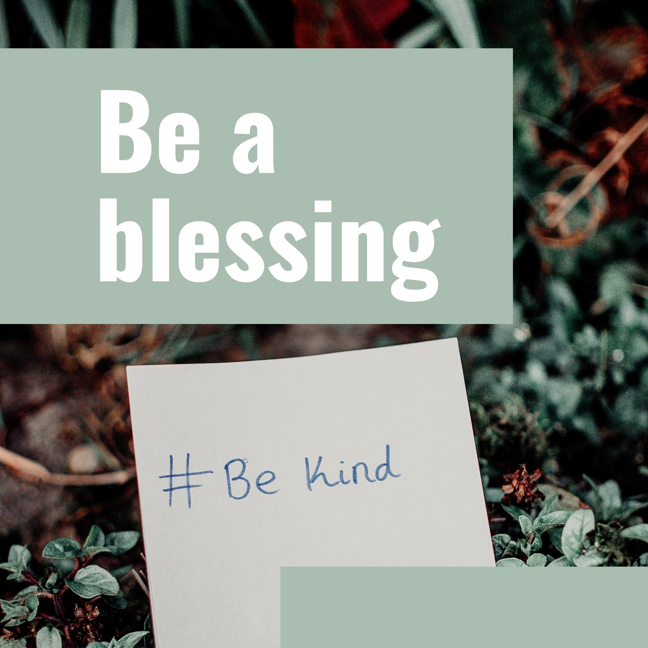 Get With It - Be a blessing - A Radical Difference