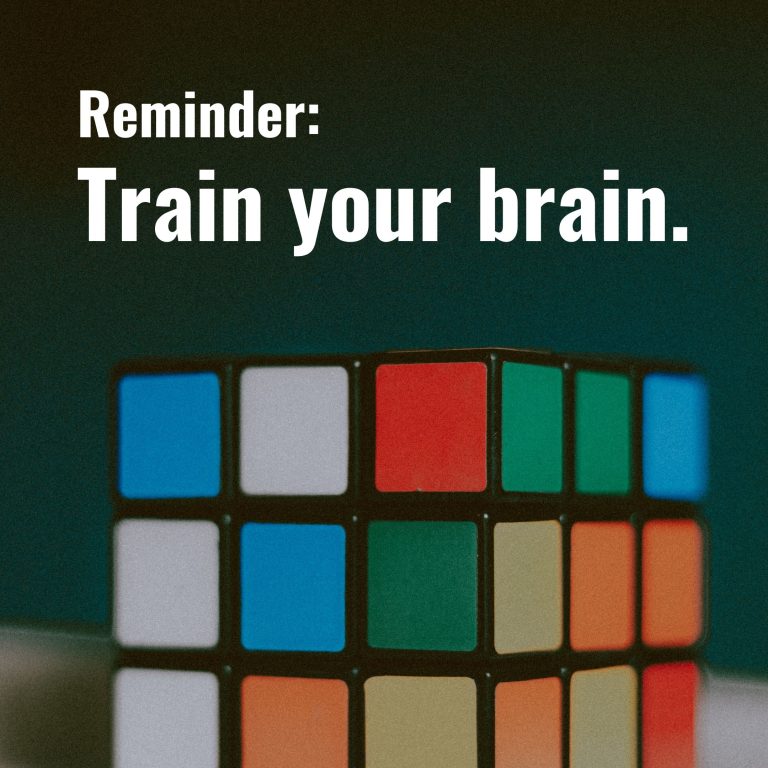 train your brain