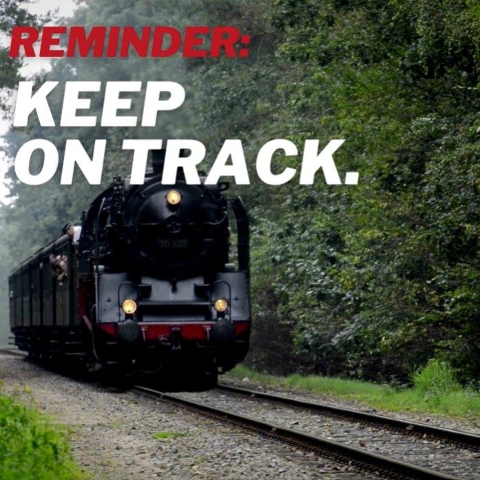 Keep on track