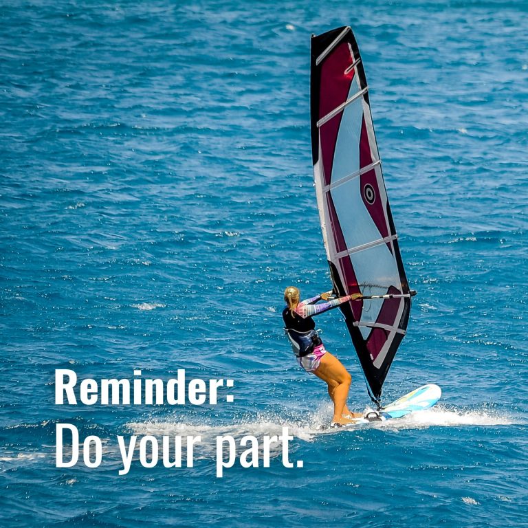 Do your part