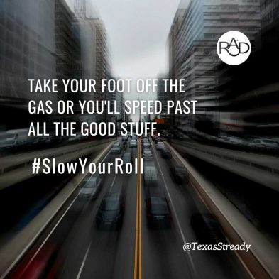 November 17, 2024-#SlowYourRoll