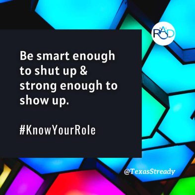 October 28, 2024-#KnowYourRole