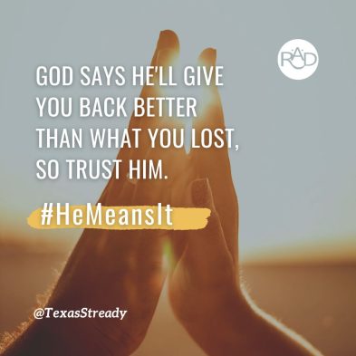 September 6, 2025-#HeMeansIt