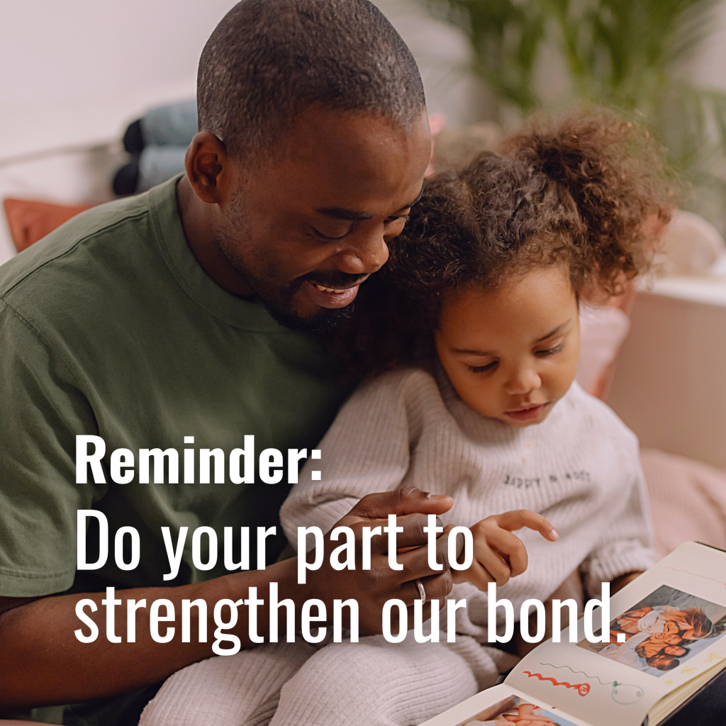 Get With It - Do your part to strengthen our bond - A Radical Difference