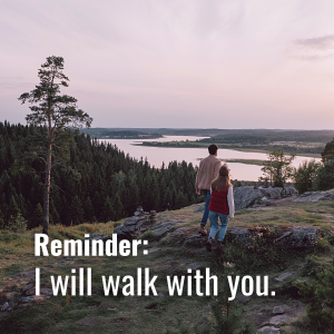 Get With It - I will walk with you