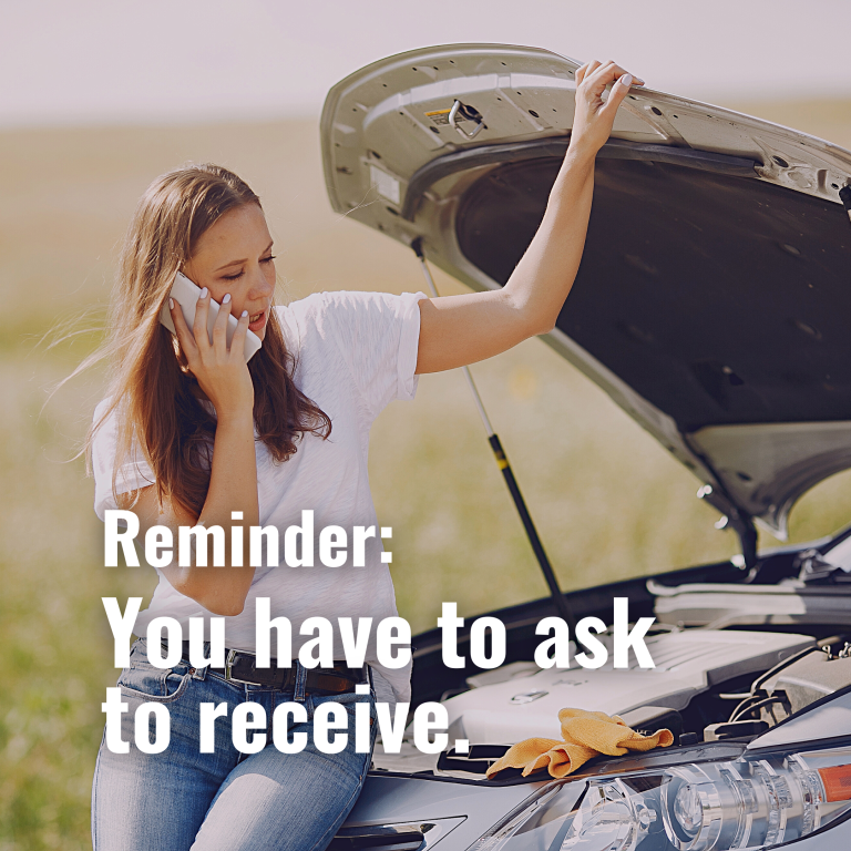 Get With It - You have to ask to receive