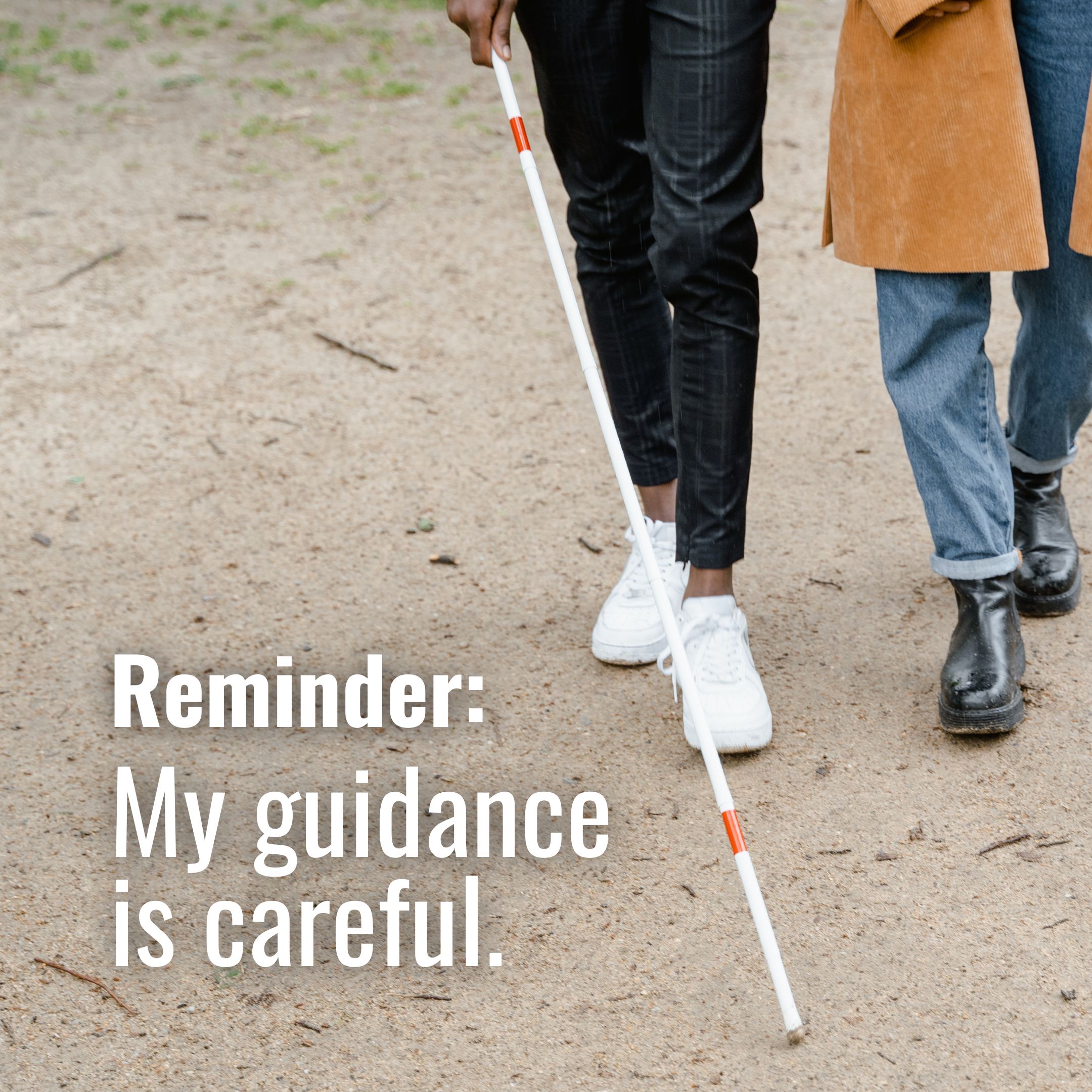 Get With It — My guidance is careful. - A Radical Difference