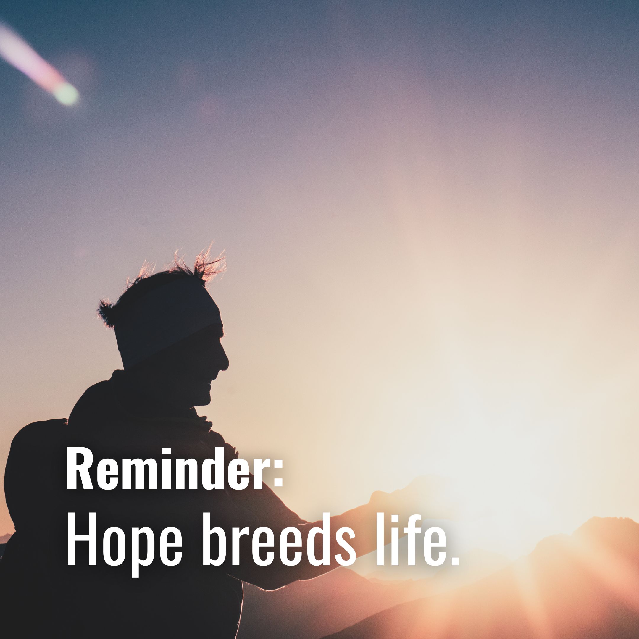 Get With It — Hope breeds life. - A Radical Difference