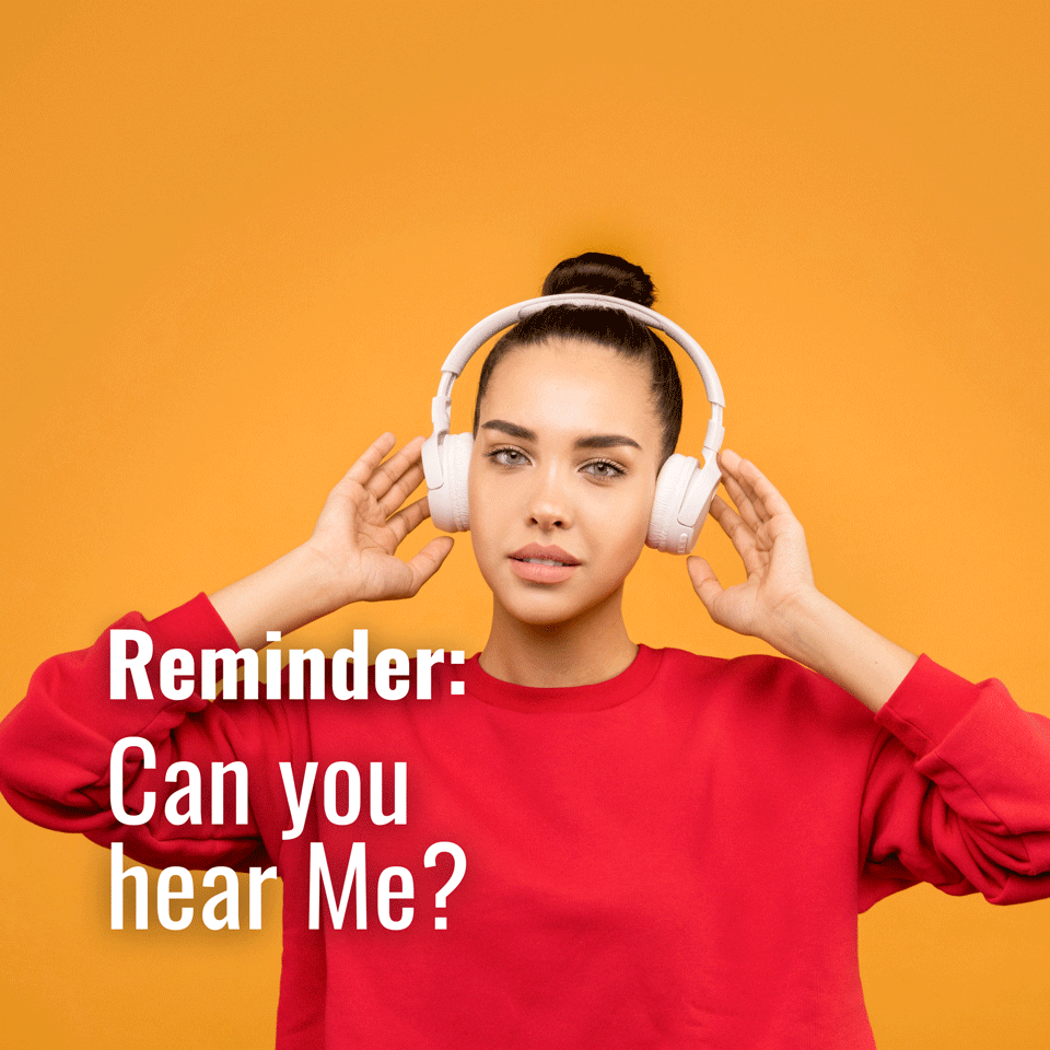 Can you hear Me? 🙉