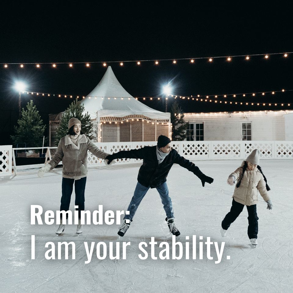 I am your stability. ⚓