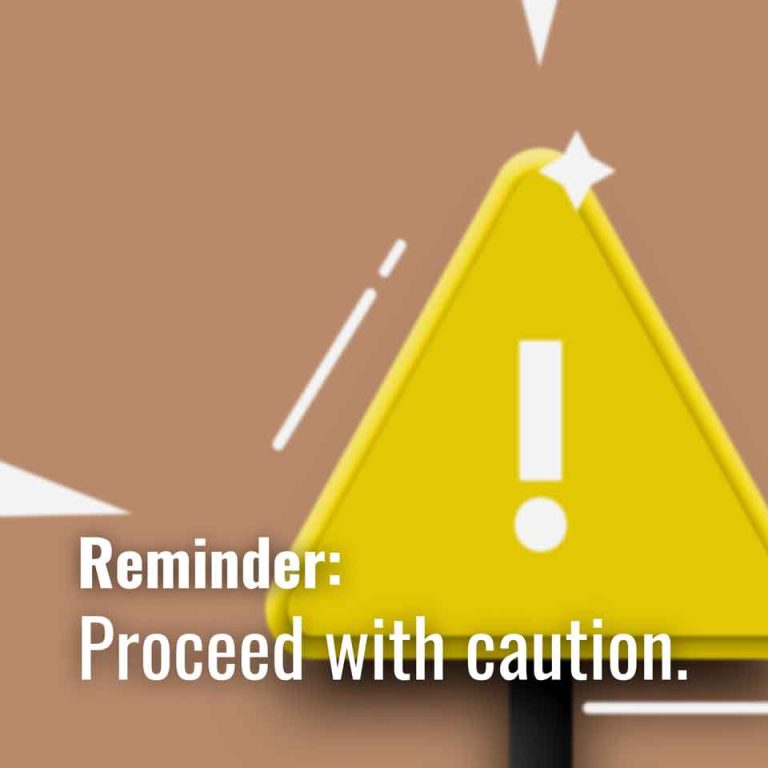June 01, 2024-Proceed with caution ⚠