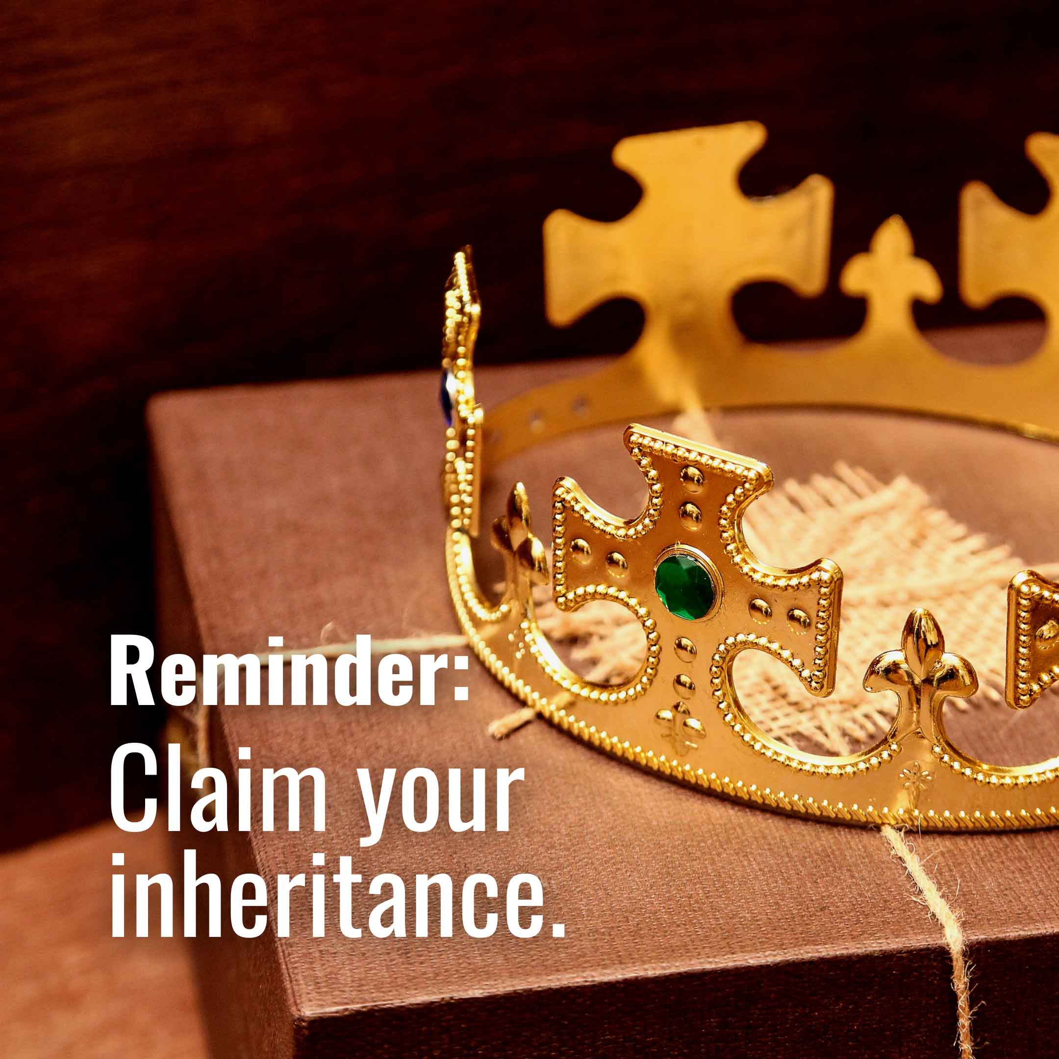Claim your inheritance 🎁