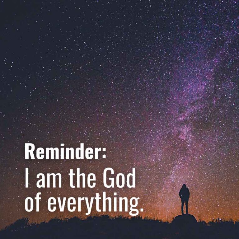 I am the God of everything 🌟