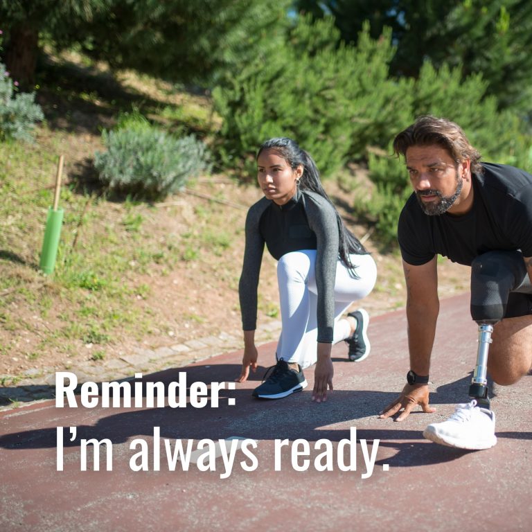 I’m always ready 🏃‍♀️