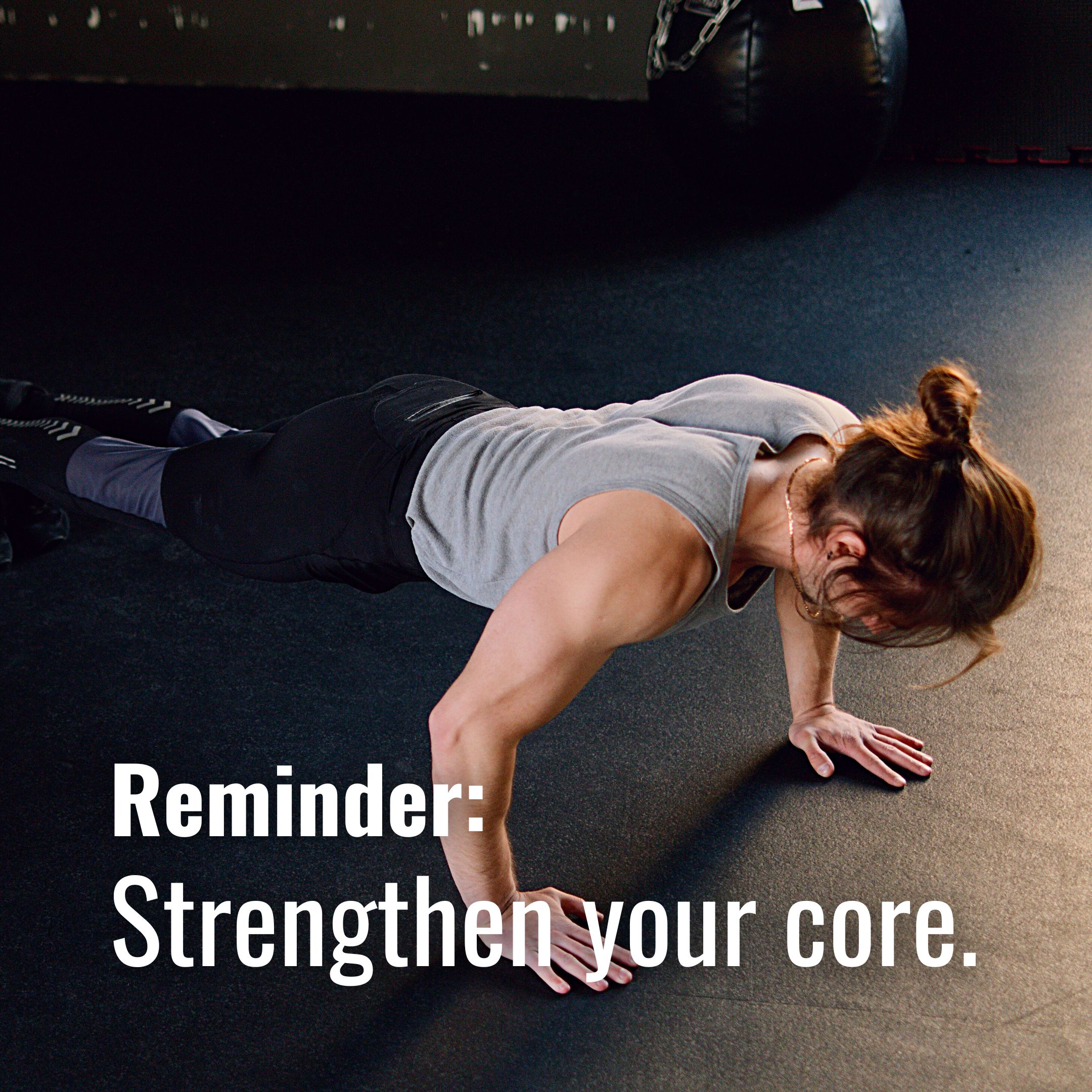 Strengthen your core 💪